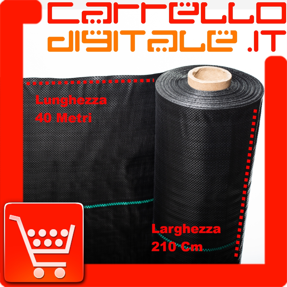 Telo professionale per pacciamatura anti alga