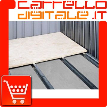 Kit Base/Pavimento per Box in Acciaio Zincato 1.75 x 1.85 m. - NTK0062/V/W