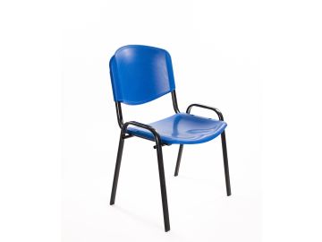 Sedia Impilabile in Plastica BLU - Ufficio Riunione Attesa