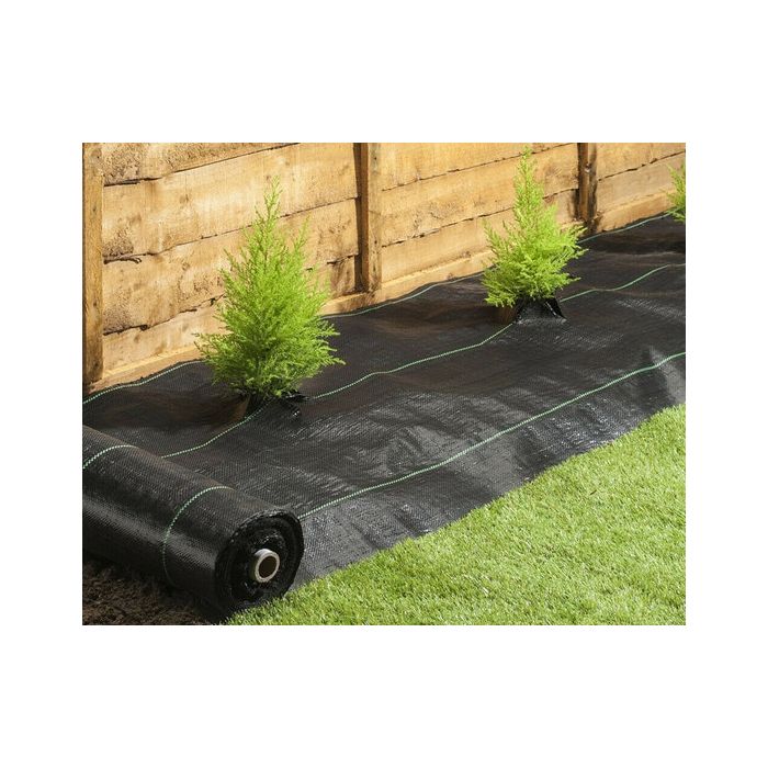 Telo professionale per pacciamatura anti alga/ erbacce in polipropilene 210cm x 40m - 100gr/mq