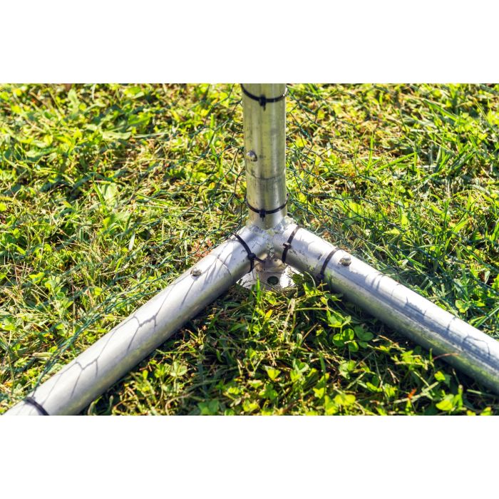 Gabbia per animali da esterno - Recinto per Polli 3 x 4m x 2m H  - 12 mq - 73Kg