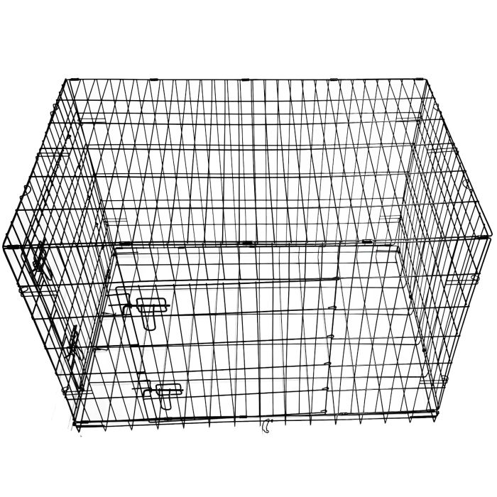 Gabbia per Cani, Gatti e Animali di Piccola Taglia 108 x 72 x H 77 cm 