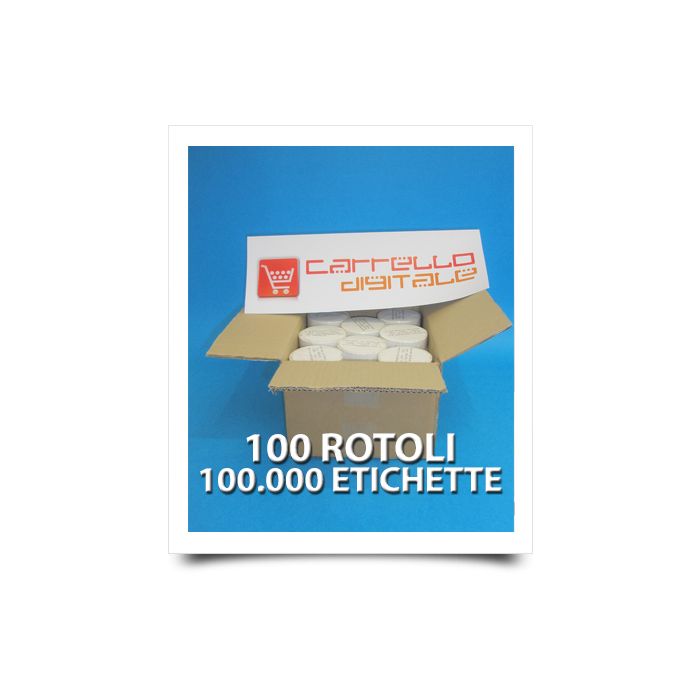 Etichette Compatibili con Dymo 11353 Bixolon Seiko 100 Rotoli