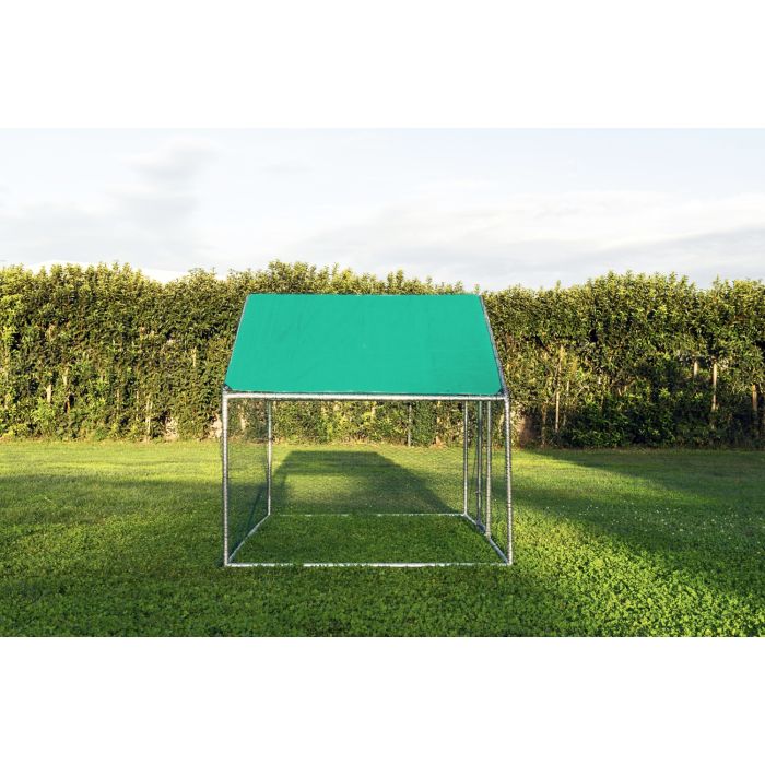 Gabbia per animali da esterno - Recinto per Polli 3 x 2m x 2m H  - 6 mq  - 50Kg
