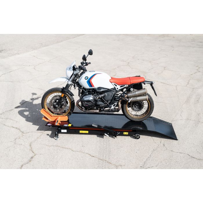 Sollevatore Idraulico per Moto e Scooter con Pompa a Pedale - Ponte moto - 450Kg