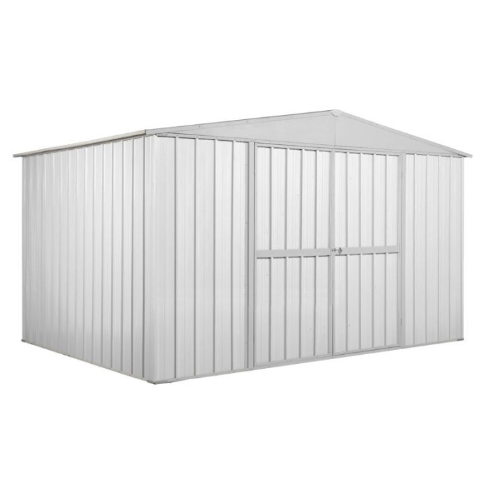 Box in Acciaio Zincato 3.60 x 2.60 m x h2.12 m  - 130 KG - 9,1 metri quadri - BIANCO