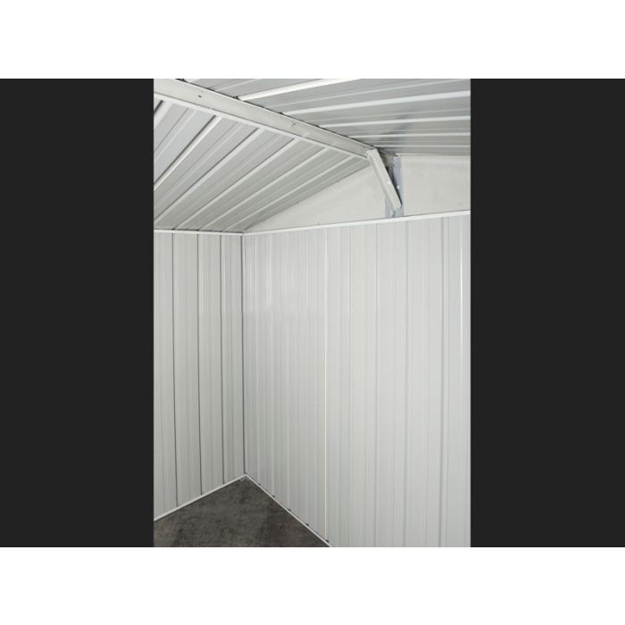 Box in Acciaio Zincato 3.60 x 2.60 m x h2.12 m  - 130 KG - 9,1 metri quadri - LEGNO