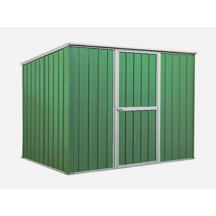 Box in Acciaio Zincato 2.60 x 1.85 m x h1.92 m - 85 KG – 4,8 metri quadri - VERDE