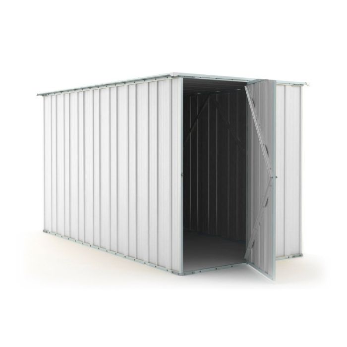Box in Acciaio Zincato 1.75 x 3.07 m x h1.82 m - 95 KG - 5,4 metri quadri - BIANCO 
