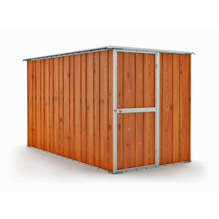 Box in Acciaio Zincato 1.75 x 3.07 m x h1.82 m - 95 KG - 5,4 metri quadri - LEGNO