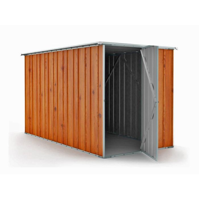 Box in Acciaio Zincato 1.75 x 3.07 m x h1.82 m - 95 KG - 5,4 metri quadri - LEGNO
