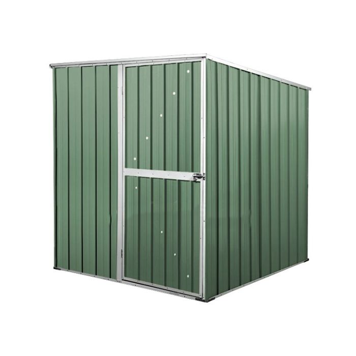 Box in Acciaio Zincato 1.75 x 1.85 m x h1.92 m - 70 KG - 2,92 metri quadri - VERDE