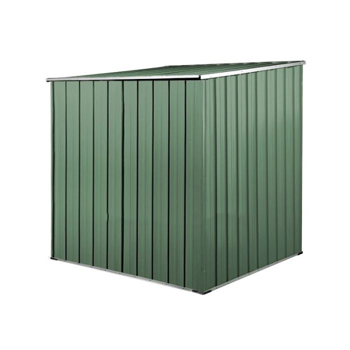 Box in Acciaio Zincato 1.75 x 1.85 m x h1.92 m - 70 KG - 2,92 metri quadri - VERDE