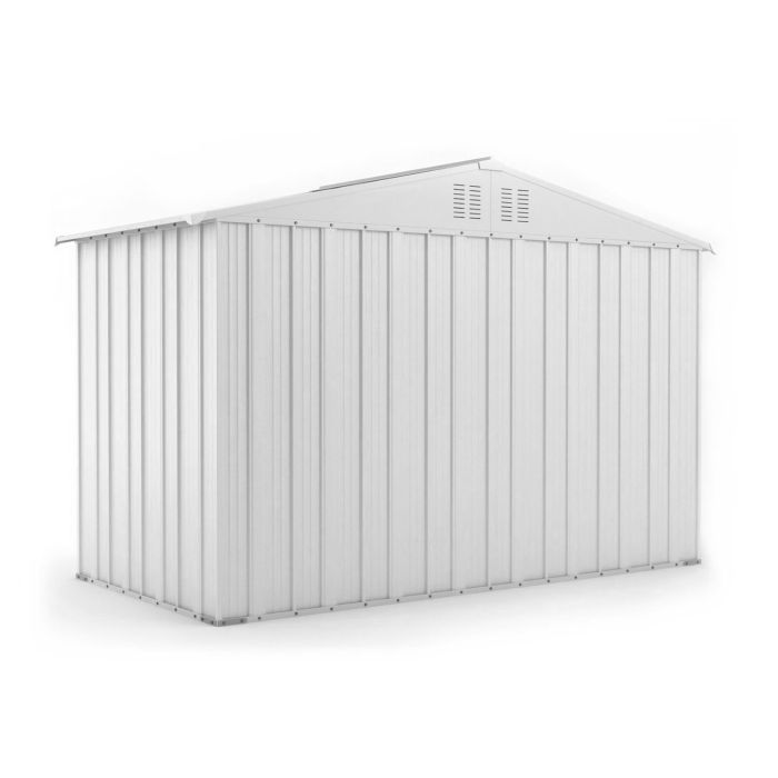 Box in Acciaio Zincato 3.27 x 1.55 m x h2.17 m - 114 KG - 5.06 metri quadri - BIANCO