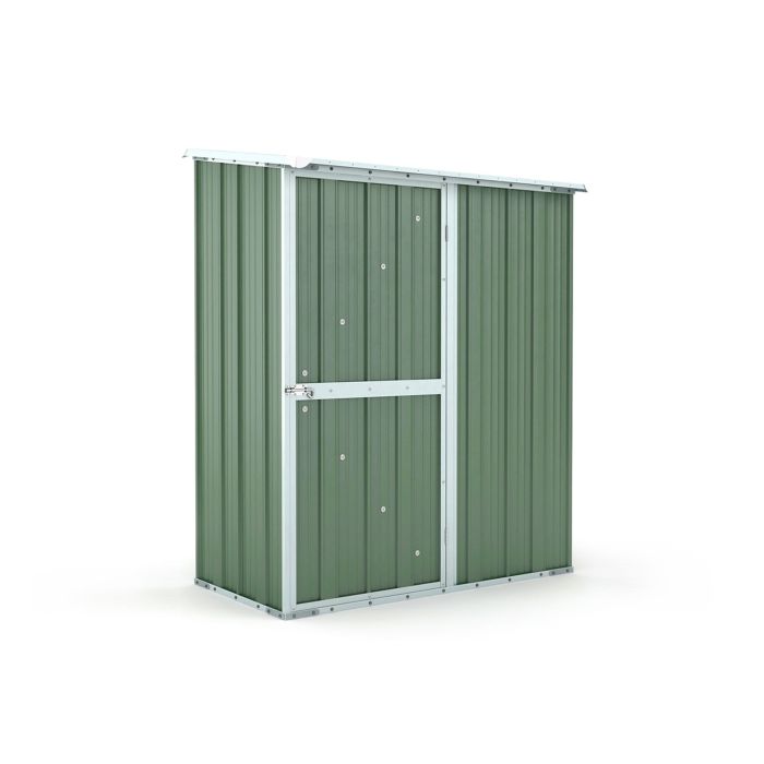 Box in Acciaio Zincato 1.55 x 1.00 m x h1.92 m - 50 KG – 1,55 metri quadri – VERDE