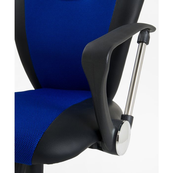 Poltrona Operativa da Ufficio in Mesh / Eco pelle - Mod. Smart