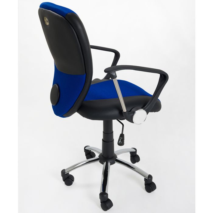 Poltrona Operativa da Ufficio in Mesh / Eco pelle - Mod. Smart