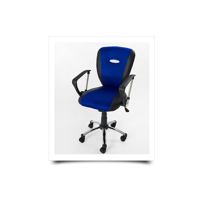 Poltrona Operativa da Ufficio in Mesh / Eco pelle - Mod. Smart