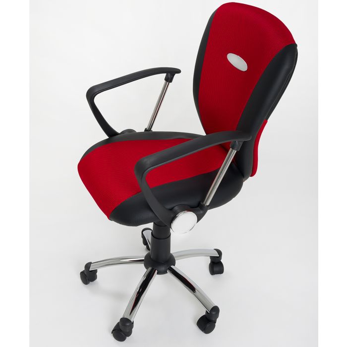 Poltrona Operativa da Ufficio in Mesh / Eco pelle - Slash