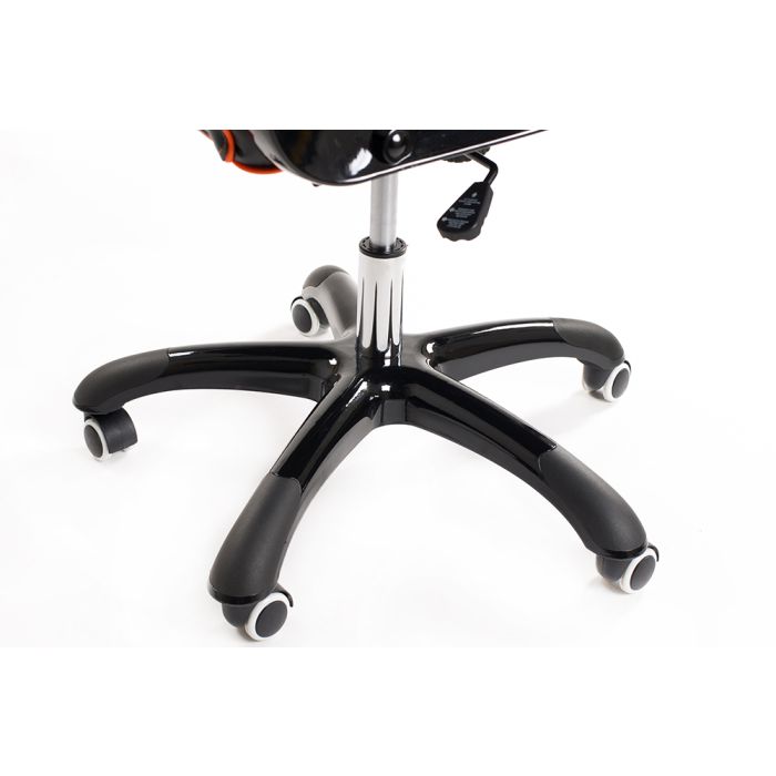 Poltrona da Ufficio Presidenziale - Mod. Sport Racing - ideale per Gaming - Arancio