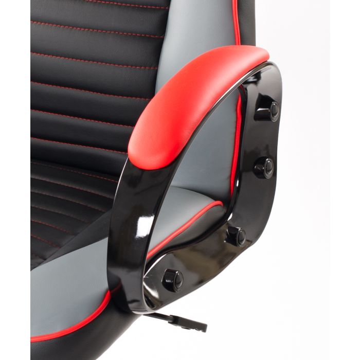 Poltrona da Ufficio Presidenziale - Mod. Sport Racing - ideale per Gaming - Rossa
