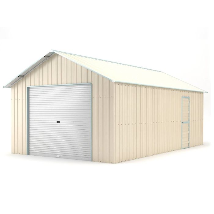 Box in Acciaio Zincato 4.38 x 10.28 m x h 3.31 m - 799 KG – 45 metri quadri - BEIGE
