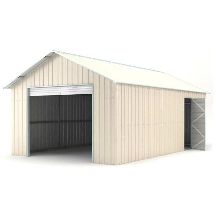 Box in Acciaio Zincato 4.38 x 7.24 m x h 3.31 m - 585 KG – 31,7 metri quadri - BEIGE