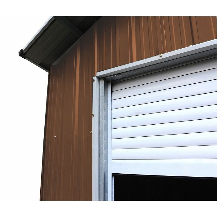 Box in Acciaio Zincato 4.38 x 10.28 m x h 3.31 m - 799 KG – 45 metri quadri - LEGNO