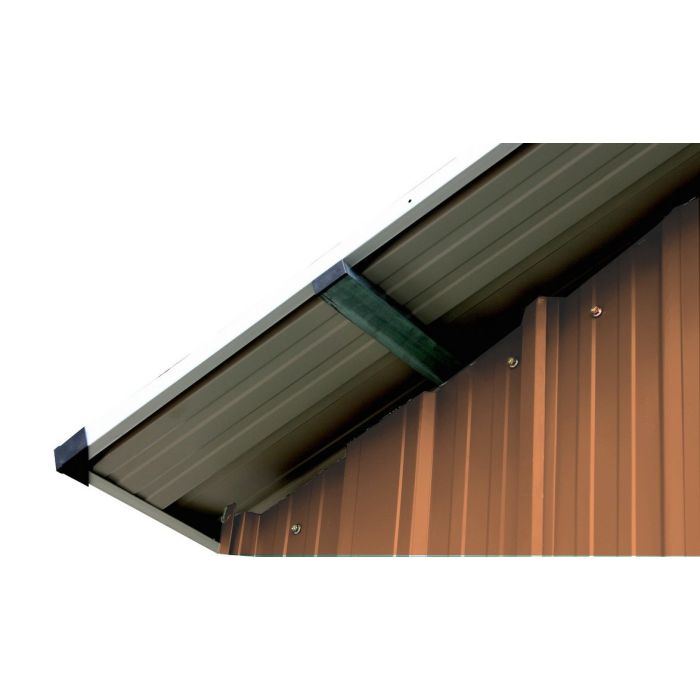 Box in Acciaio Zincato 4.38 x 7.24 m x h 3.31 m - 585 KG – 31,7 metri quadri - LEGNO