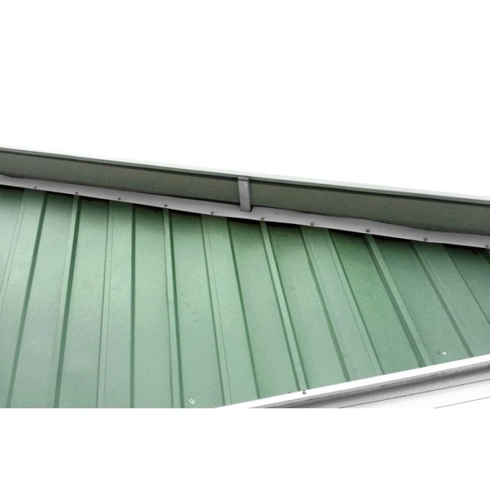 Box in Acciaio Zincato 6.64 x 7.21 m x h3.72 m - 810 KG – 43.8 metri quadri - VERDE