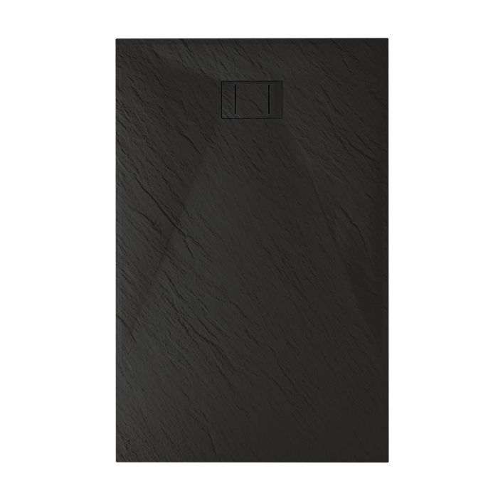 Piatto doccia acrilico modello Open colore grigio antracite