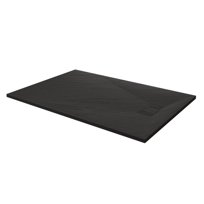 Piatto doccia acrilico modello Open colore grigio antracite