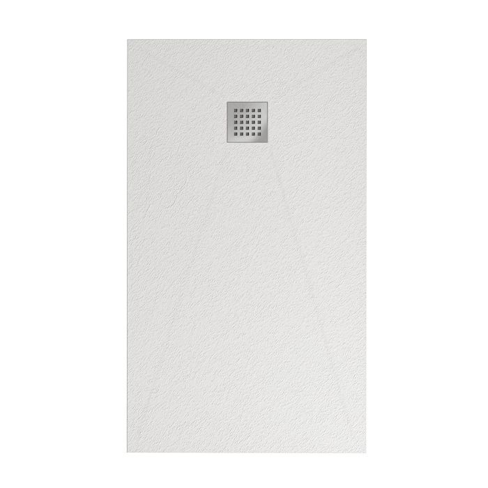 Piatto Doccia in Marmoresina Bianco Effetto Pietra modello Side 