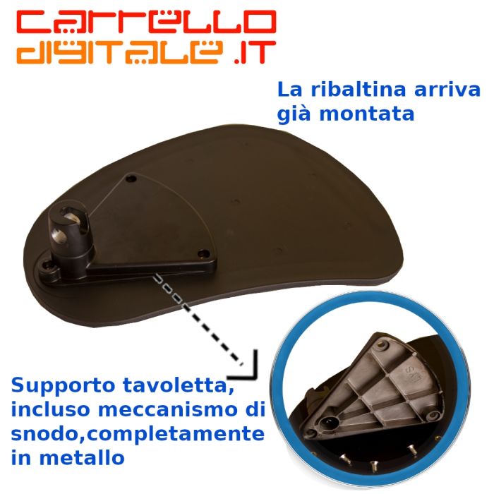 Sedia Imbottita Impilabile in Tessuto BLU - Ufficio Riunione Sala con Ribaltina Conferenze 