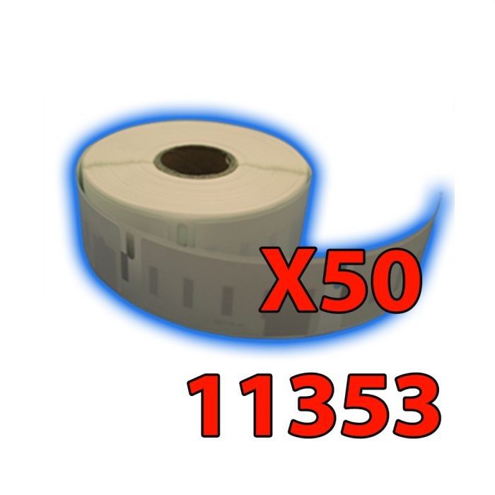 Etichette Compatibili con Dymo 11353 Bixolon Seiko 50 Rotoli