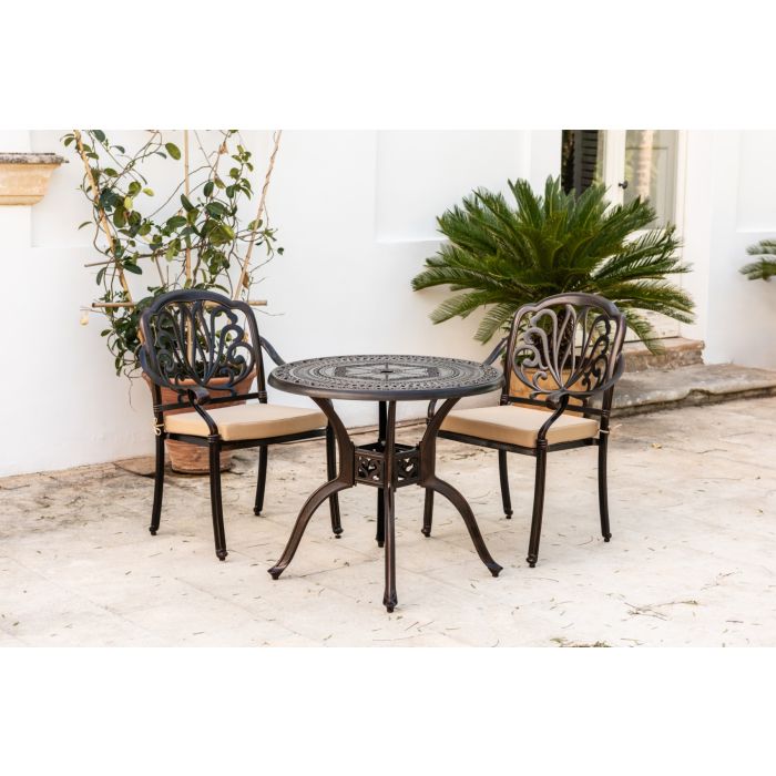 Tavolo da giardino modello Cuore - diametro 80 cm