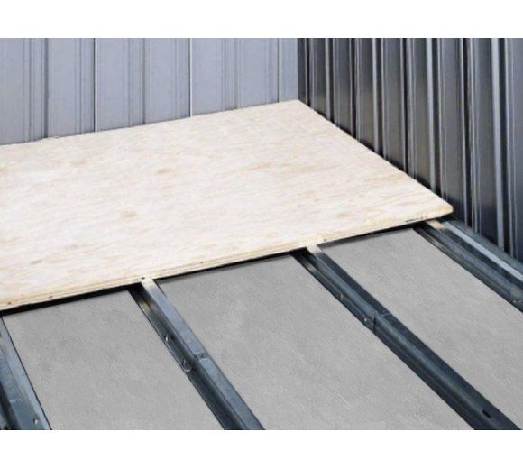 Kit Base/Pavimento per Box in Acciaio Zincato 3.60 x 5.14 m. - NTK0030/V