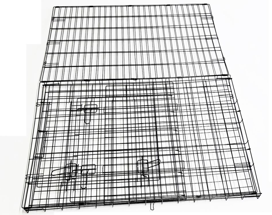 Gabbia per Cani, Gatti e Animali di Piccola Taglia 108 x 72 x H 77 cm 