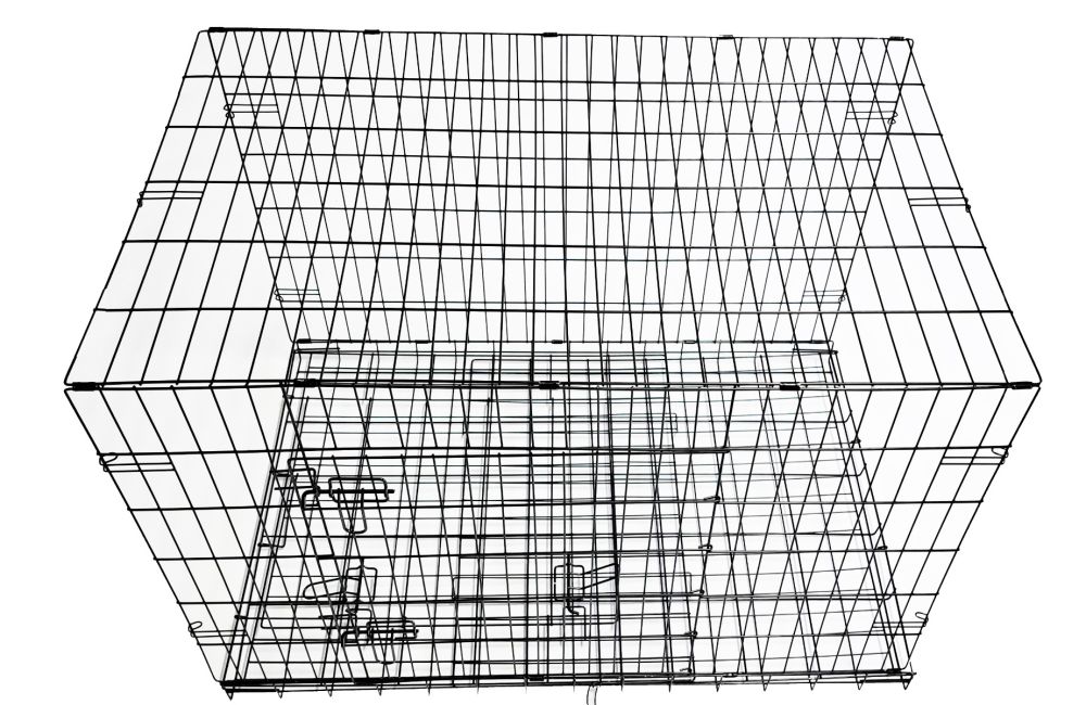 Gabbia per Cani, Gatti e Animali di Piccola Taglia 108 x 72 x H 77 cm 
