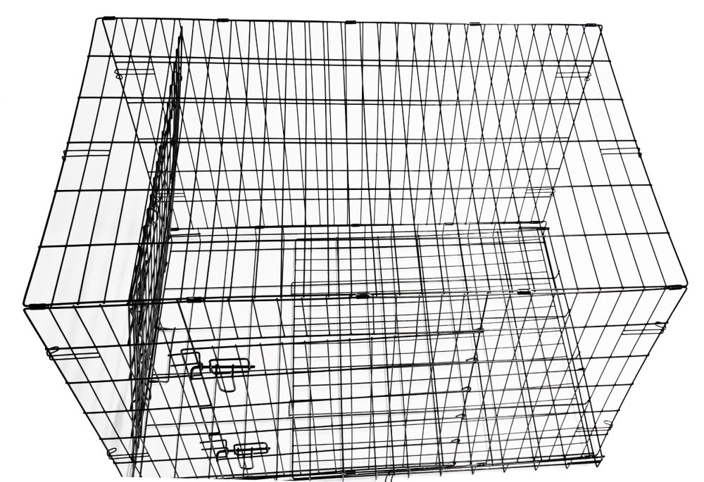Gabbia per Cani, Gatti e Animali di Piccola Taglia 108 x 72 x H 77 cm 