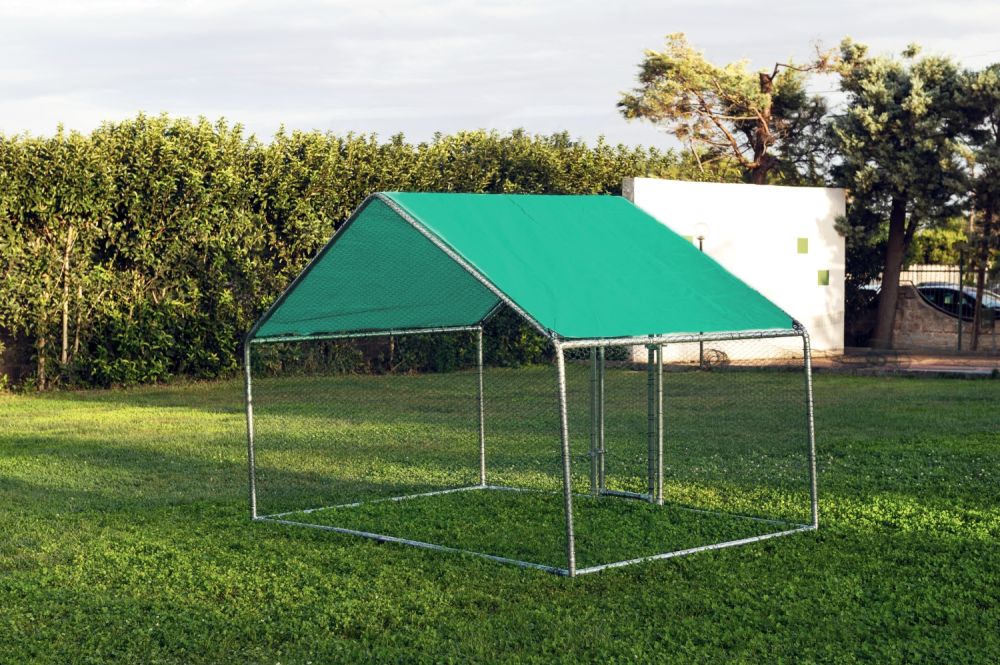 Gabbia per animali da esterno - Recinto per Polli 3 x 2m x 2m H  - 6 mq  - 50Kg