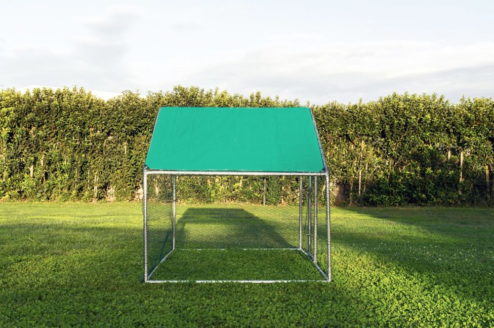 Gabbia per animali da esterno - Recinto per Polli 3 x 2m x 2m H  - 6 mq  - 50Kg