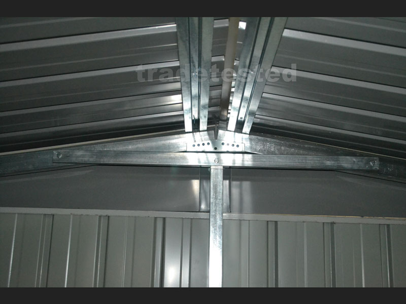 Box in Acciaio Zincato 3.60 x 5.14 m x h2.30 m - 320 KG - 18 metri quadri - BIANCO