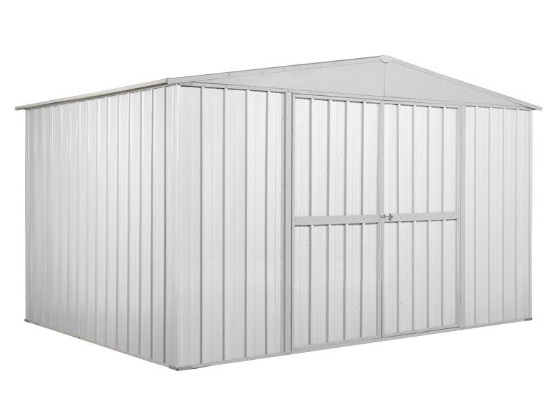 Box in Acciaio Zincato 3.60 x 2.60 m x h2.12 m  - 130 KG - 9,1 metri quadri - BIANCO