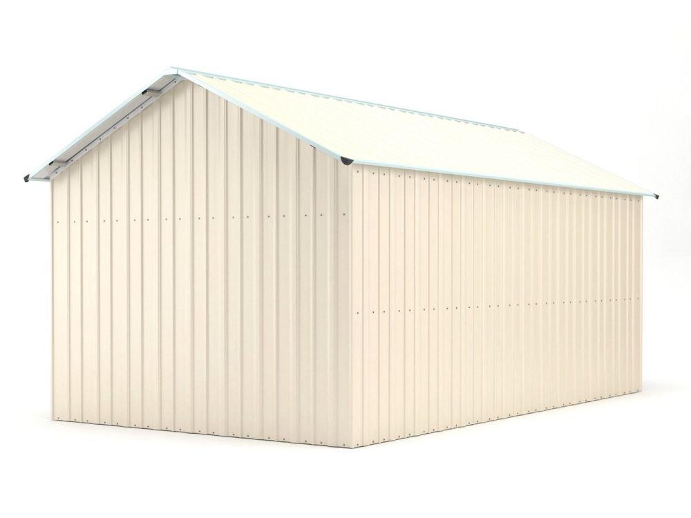 Box in Acciaio Zincato 3.60 x 9.14 m x h 3.15 m - 655 KG - 32.9 metri quadri - BEIGE