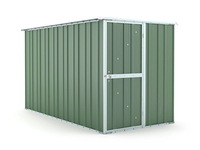 Box in Acciaio Zincato 1.75 x 3.07 m x h1.82 m - 95 KG - 5,4 metri quadri - VERDE