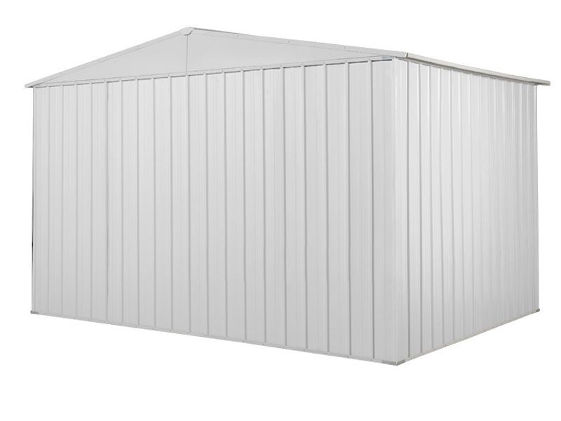 Box in Acciaio Zincato Casetta da Giardino 3.60 x 1.75 m x h2.15 m - 110 KG – 6.30 metri quadri - BIANCO