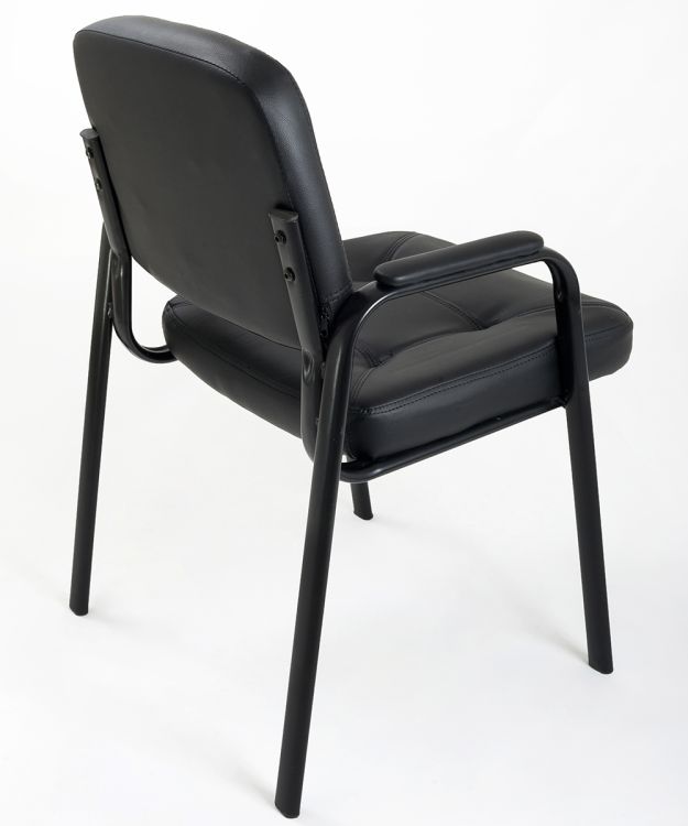 4 Sedia Imbottita per Ospite - Sala d'attesa. Mod. Easy