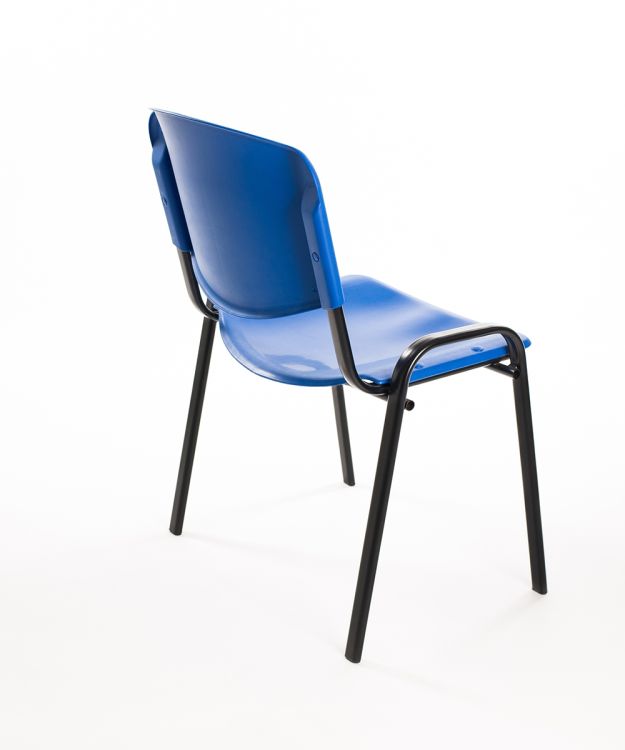 Sedia Impilabile in Plastica BLU - Ufficio Riunione Attesa