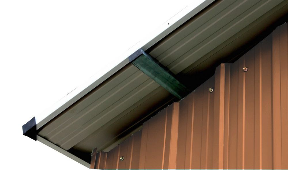 Box in Acciaio Zincato 4.38 x 10.28 m x h 3.31 m - 799 KG – 45 metri quadri - LEGNO
